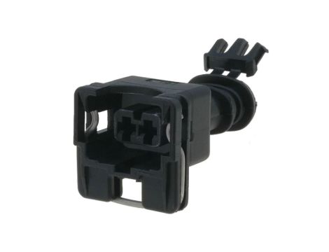 Złącze automotive JPT wtyk żeńskie 2-pin na przewód czarny 282762-1