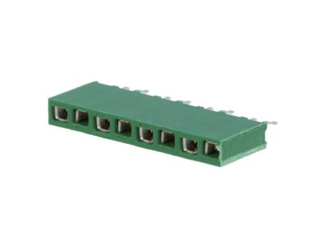 Złącze kołkowe HV-100 żeńskie 8-pin proste 2,54mm THT 1x8 215297-8