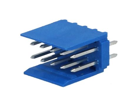 Gniazdo przewód-płytka męskie HE14 2,54mm 10-pin THT 3A 281739-5