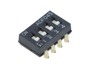 Przełącznik DIP-SWITCH ON-OFF 0,1A 24VDC Poz 2 SMT 1-1825059-7