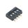 Przełącznik DIP-SWITCH ON-OFF 0,1A 24VDC Poz 2 SMT 1-1825059-7