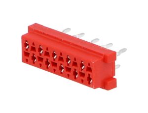 Micro-MaTch gniazdo żeńskie 10-PIN THT na PCB Układ 2x5 8-215079-0 AMP-8-215079-0