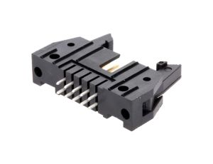 Gniazdo IDC męskie 10-pin proste z wyrzutnikiem THT 5499910-1