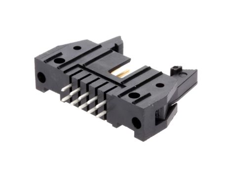 Gniazdo IDC męskie 10-pin proste z wyrzutnikiem THT 5499910-1