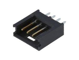 Gniazdo przewód-płytka męskie AMPMODU MOD II 2,54mm 4-pin 280371-2