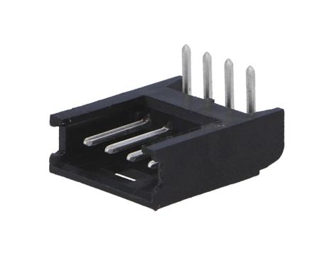 Gniazdo przewód-płytka męskie AMPMODU MOD II 2,54mm 4-pin 280378-1