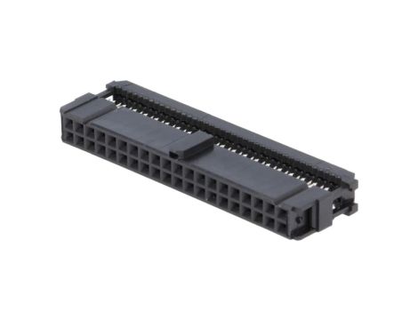 Wtyk IDC żeńskie 40-pin IDC na taśmę 1,27mm złocony czarny 1658621-9