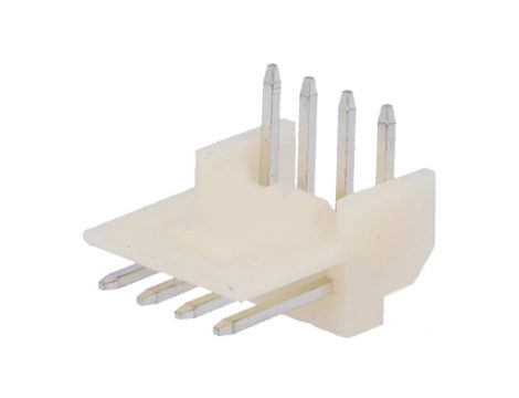 Przewód-płytka gniazdo męskie EI 2,5mm 4-pin THT cynowany 171826-4