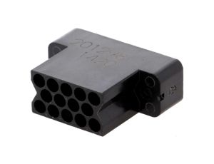 Złącze prostokątne AMP M Series wtyk żeńskie bez styków 201298-1