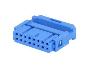 Wtyk IDC żeńskie 16-pin IDC na taśmę 1,27mm złocony 1658527-7