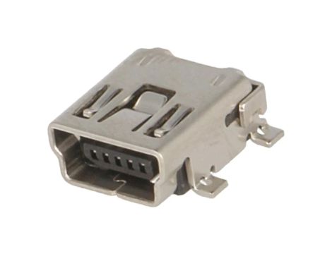 Gniazdo USB B mini na PCB SMT 5-pin poziome szpula 1734035-2