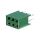 Złącze kołkowe HV-100 żeńskie 6-pin proste 2,54mm THT 2x3 215309-3