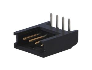 Gniazdo przewód-płytka męskie AMPMODU MOD II 2,54mm 4-pin 280378-2
