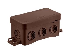 Puszka naścienna 45x40x85mm z dławnicą zintegrowaną samozatrzaskowa bezhalogenowa odporna na UV 35357115