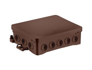 Puszka naścienna 90x40x135mm z dławnicą zintegrowaną samozatrzaskowa bezhalogenowa odporna na UV 35404115