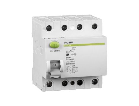 Wyłącznik różnicowoprądowy 4P 40A 300mA typ AC 10kA Ex9L-H