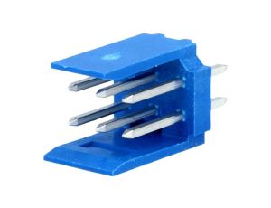 Gniazdo przewód-płytka męskie HE14 2,54mm 6-pin THT 3A 281739-3