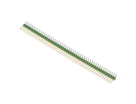 Listwa kołkowa kołkowe męskie 50-pin kątowe 90 2,54mm THT 5-826631-0