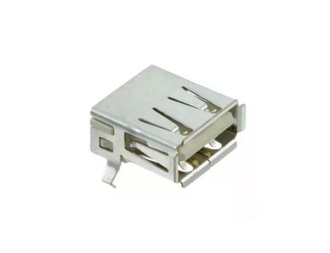 Gniazdo USB A THT kątowe 90 pozłacane 292303-7