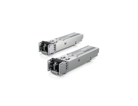 Moduł SFP MM, Duplex LC, 1.25Gbps, 550m Ubiquiti UACC-OM-MM-1G-D-2