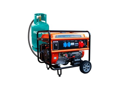 Agregat prądotwórczy hybrydowy, 5,5kW 3F Extralink EGH-5500