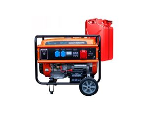Agregat prądotwórczy benzynowy, 5,5kW 3F Extralink EGP-5500