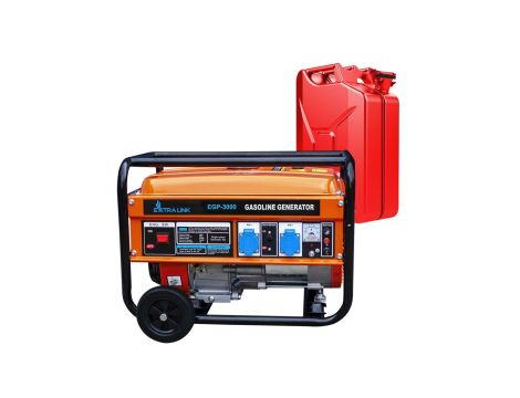 Agregat prądotwórczy benzynowy, 3kW 1F Extralink EGP-3000