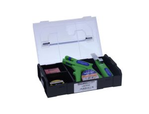ściągacz izolacji WEICON, nóż do kabli WEICON, magnetyzer WIHA, miara 3m DEWALT, izolacja / LBOXX2 ZESTAW WALIZKOWY ENERGOTYTAN