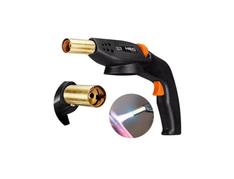 Palnik gazowy nakręcany PIEZO 1,3kW 1300C 360 na naboje 227g 20-026 NEO