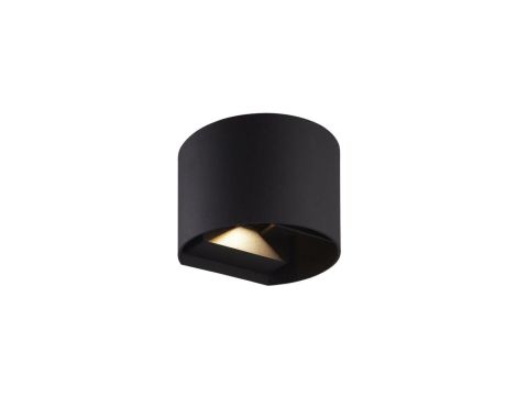 LED line LITE Kinkiet zewnętrzny LED aluminium 2x3W 3000K IP54 czarny CILINDER 3 lata gwar.