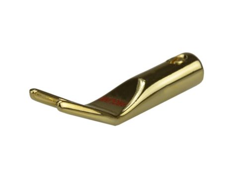 PROLINK Premium TSP-080 Wtyk głośnikowy typu WIDEŁKI skręcany pozłacany czerwony
