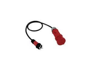 Adapter 1m z wtyczki 230V Unischuko na gniazdo siłowe 230V/16A/5P 2773