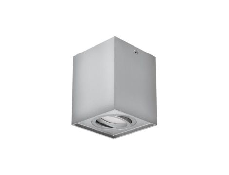Lampa oprawa sufitowa plafon natynkowy HARY D srebrny GU10 03715 Struhm