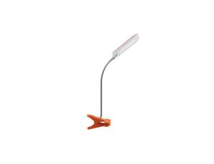 Lampka biurkowa do czytania klips nocna DORI LED 6W pomarańczowa CLIP 02865 STRUHM