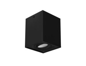 Lampa oprawa sufitowa plafon natynkowy HARY D czarny kwadratowy GU10 03716 STRUHM