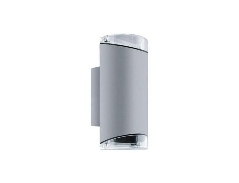 Lampa kinkiet ogrodowy elewacyjny KASJAN 2xGU10 szary 03559 STRUHM