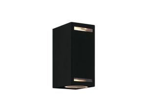 Lampa kinkiet ogrodowy oprawa hermetyczna FOREST 03014 2xGU10 czarna STRUHM