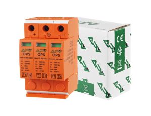 Ogranicznik przepięć PV T1+T2 3P 1000V DC 20kA APV-OPS-3P-T1+T2