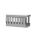 Korytko drobnoperforowane samoprzylepne KOPDS 40x40/2 E02KK-01010401900 /2m/