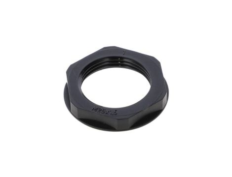 Nakrętka poliamidowa M25 EN 25M BK czarna E03DK-02020400403