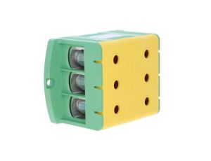 Złączka szynowa 3-torowa ZJUN-3x240 PE żółto-zielona R34RR-07020002701