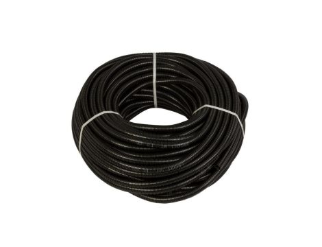 Rura ochronna stalowa pokryta PCV WOT 11 BK czarna E03DK-10030102301 /50m./