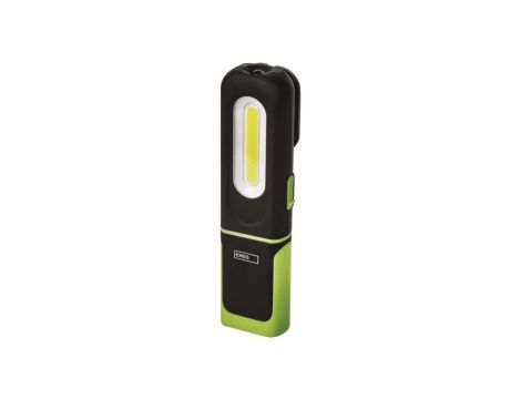 Latarka warsztatowa COB LED + SMD LED 330 lm, 1200mAh, ładowalna EMOS P4537