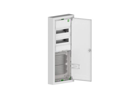 Rozdzielnica modułowa MSF TWIN RN 2x12 (N+PE) + 2X12 natynkowa multimedialna IK05 IP30 2015-20