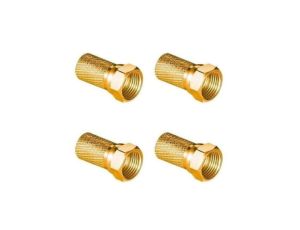Wtyk sat F 6,8 mm Gold CU LB0104 Vayox (opakowanie 4 szt.) PAK.