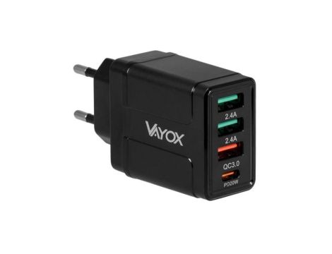 Ładowarka sieciowa USB Quick Charge 3.0 + PD 32W premium line VA0006 Vayox