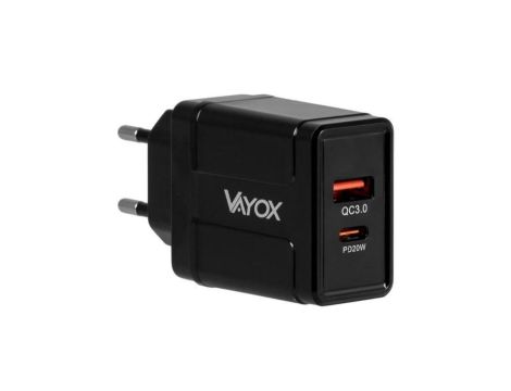 Ładowarka sieciowa USB Quick Charge USB + PD 38W premium line VA0007 Vayox