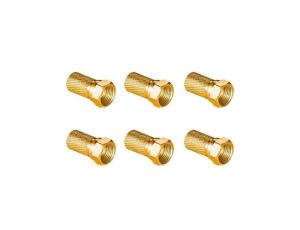 Wtyk sat F 6,8 mm Gold CU LB0104 Vayox (opakowanie 6 szt.) PAK.