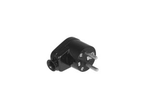 Wtyczka kątowa rozbieralna 2p+Z , 16A , 250V WT-16 czarny VAYOX