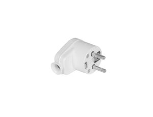 Wtyczka kątowa rozbieralna 2p+Z , 16A , 250V WT-16 biały VAYOX